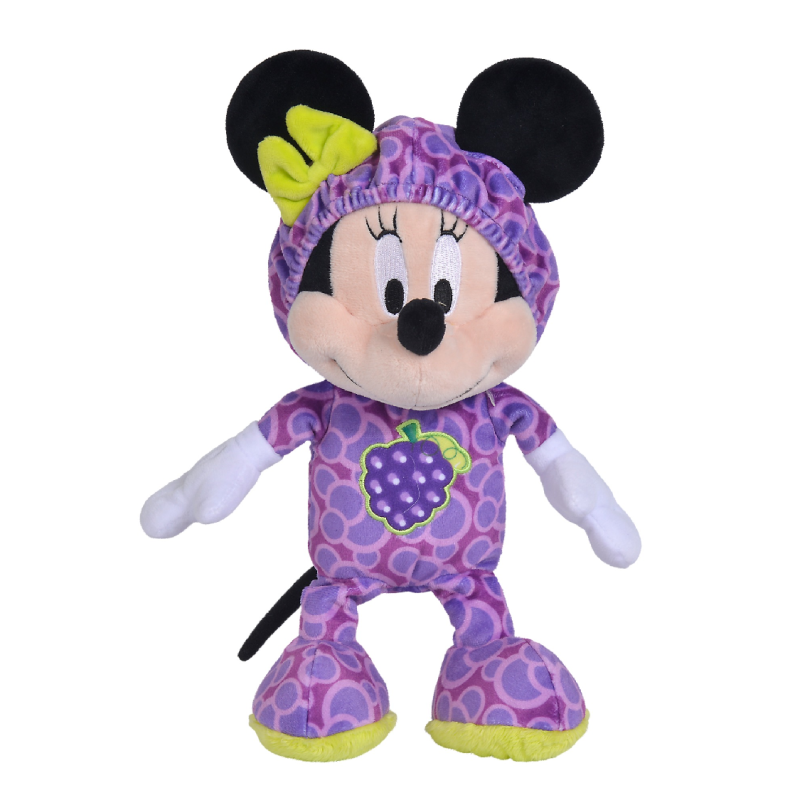  minnie souris peluche mûre violet 25 cm 